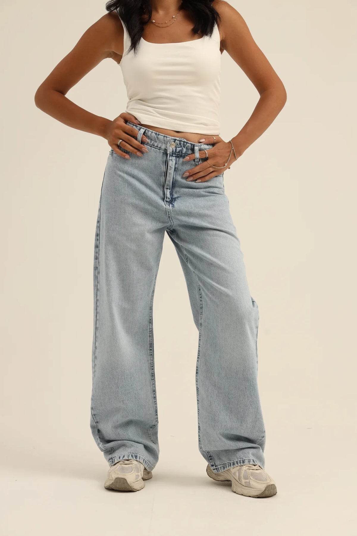 Wide-Leg Denim