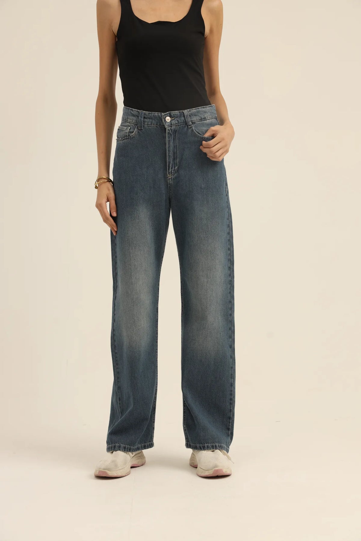 Wide-Leg Denim