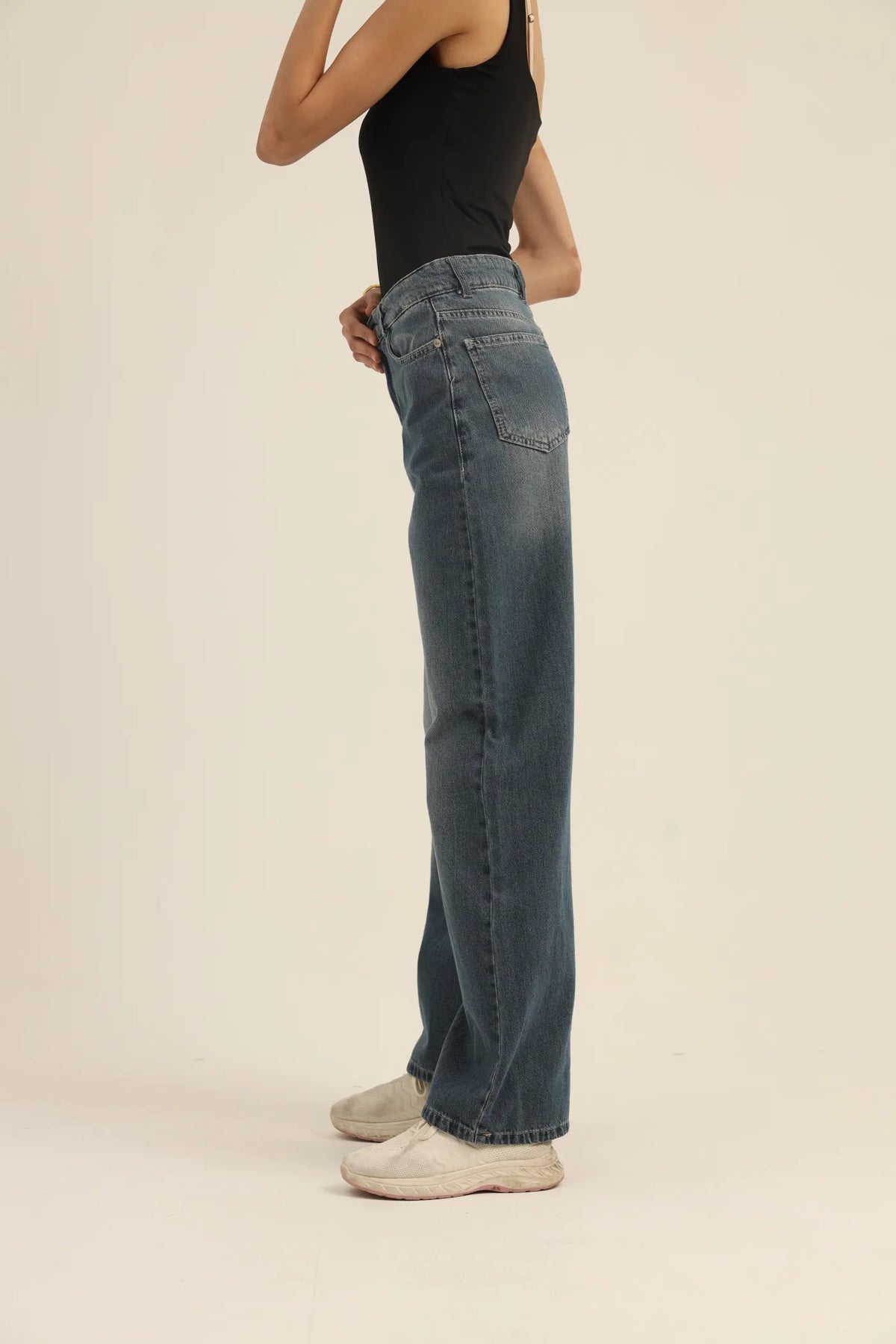 Wide-Leg Denim