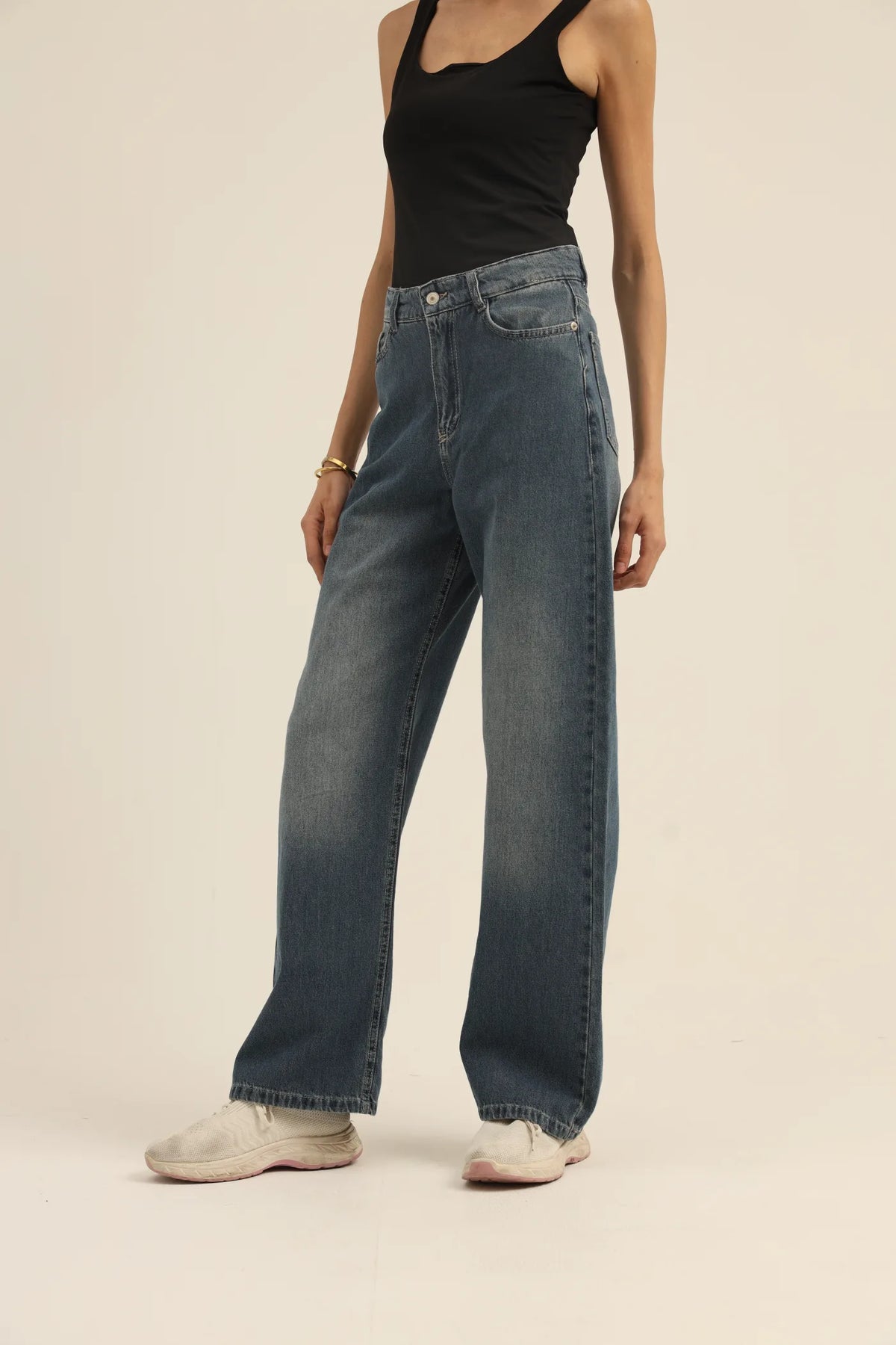Wide-Leg Denim