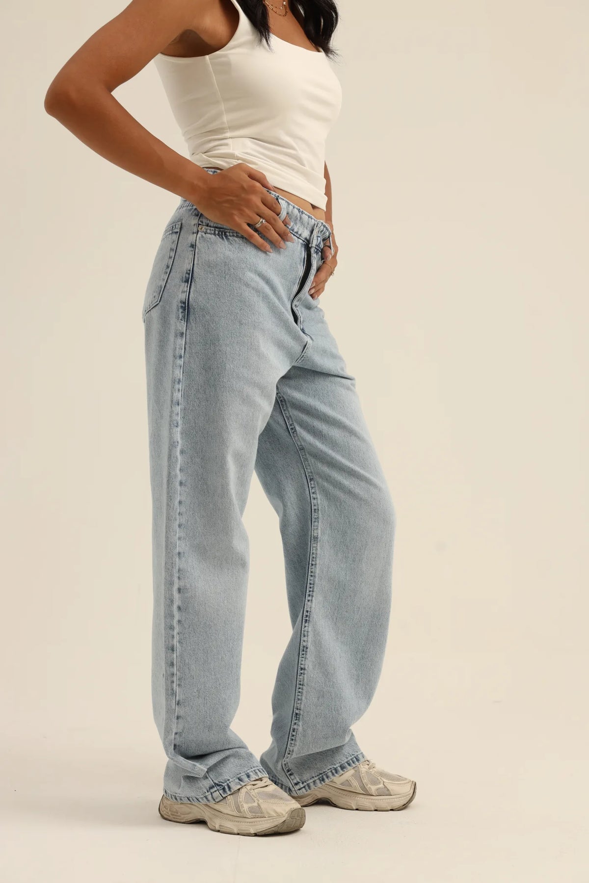 Wide-Leg Denim