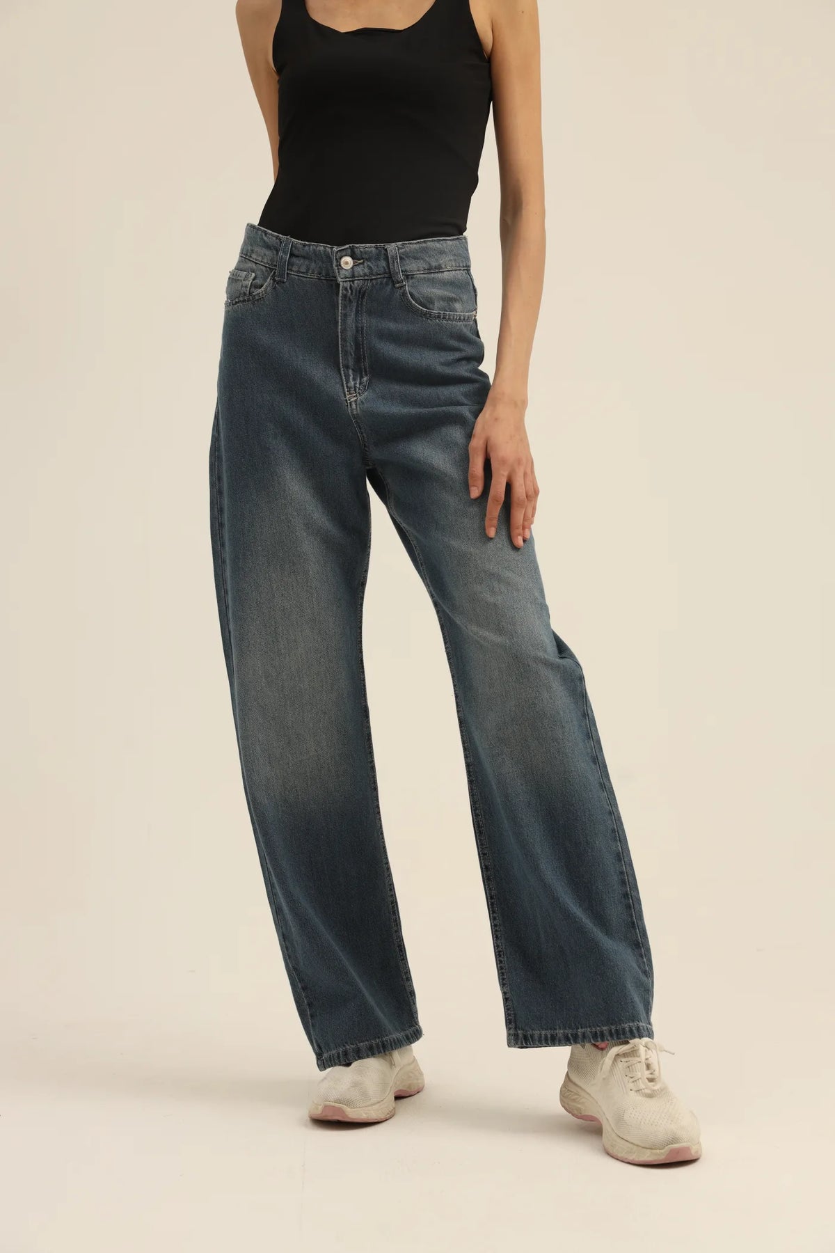 Wide-Leg Denim